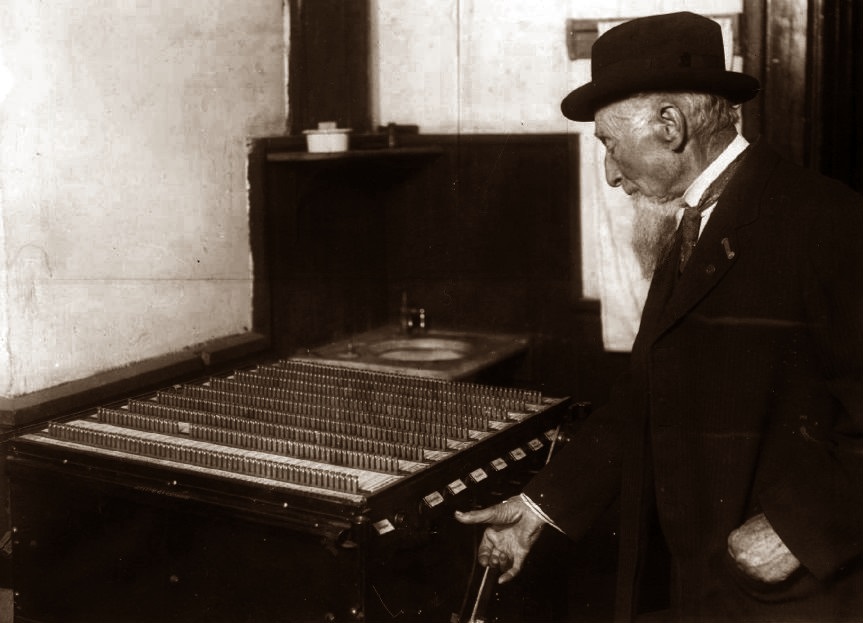 McTammany Player Piano Voting Machine 1912